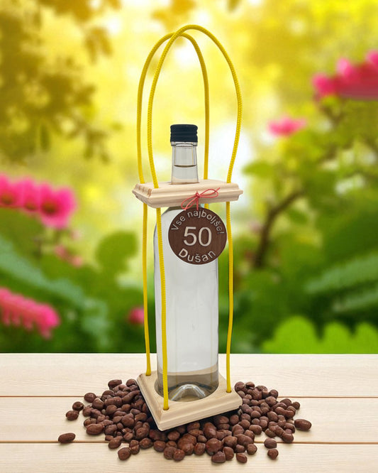 Nosilec za vino Quadro