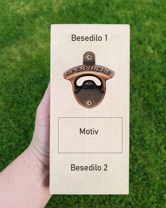 Personaliziran stenski odpirač