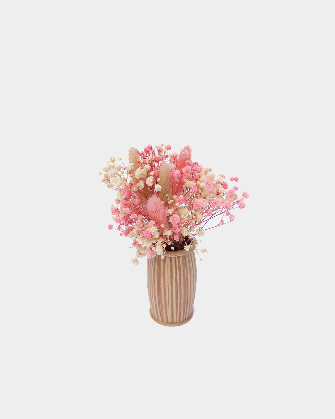 Dried Flower Bouquet in a Barrel
