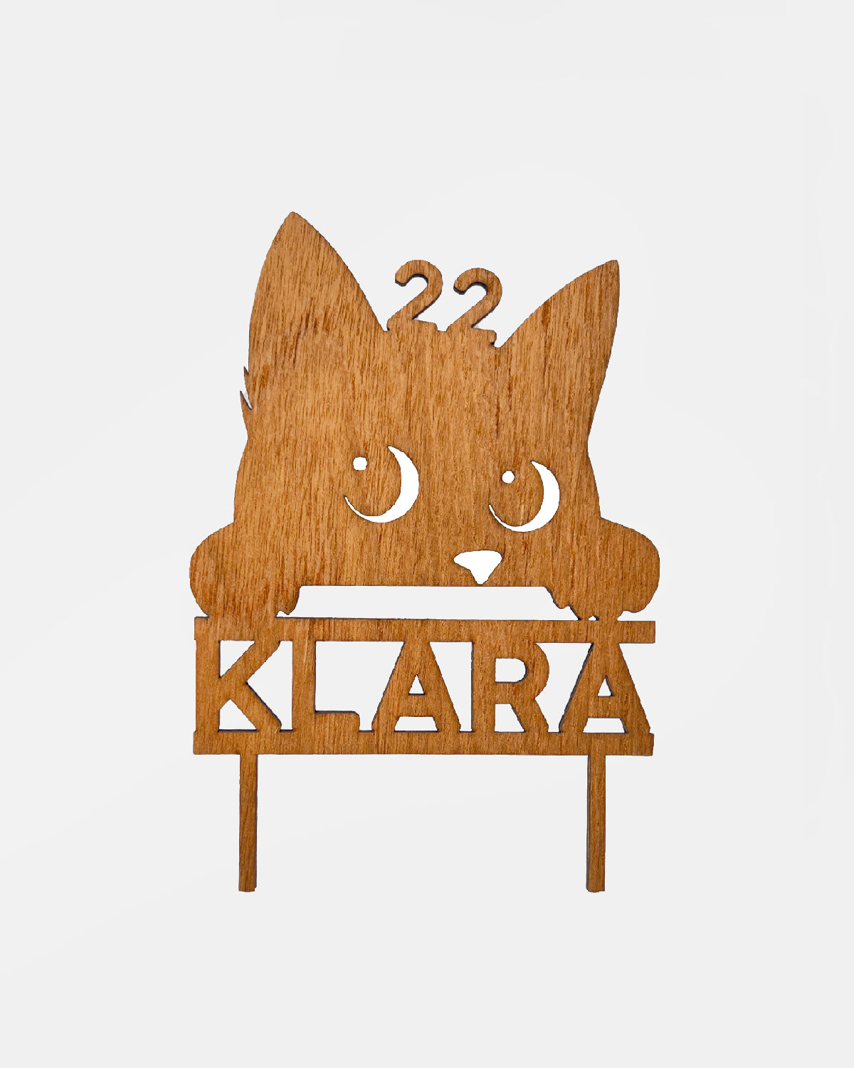 Topper z muco in vašim imenom