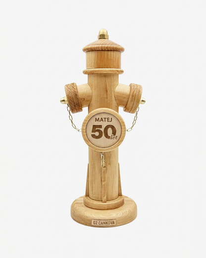 Leseni hidrant Matej 50 let