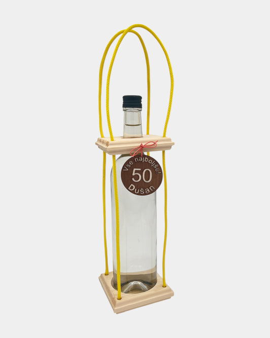 Nosilec za vino Quadro